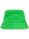 Intrecciato Pattern Quilted Bucket Hat Parakeet - BOTTEGA VENETA - BALAAN 1