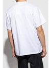 EKD Cotton Short Sleeve T-Shirt White - BURBERRY - BALAAN 5