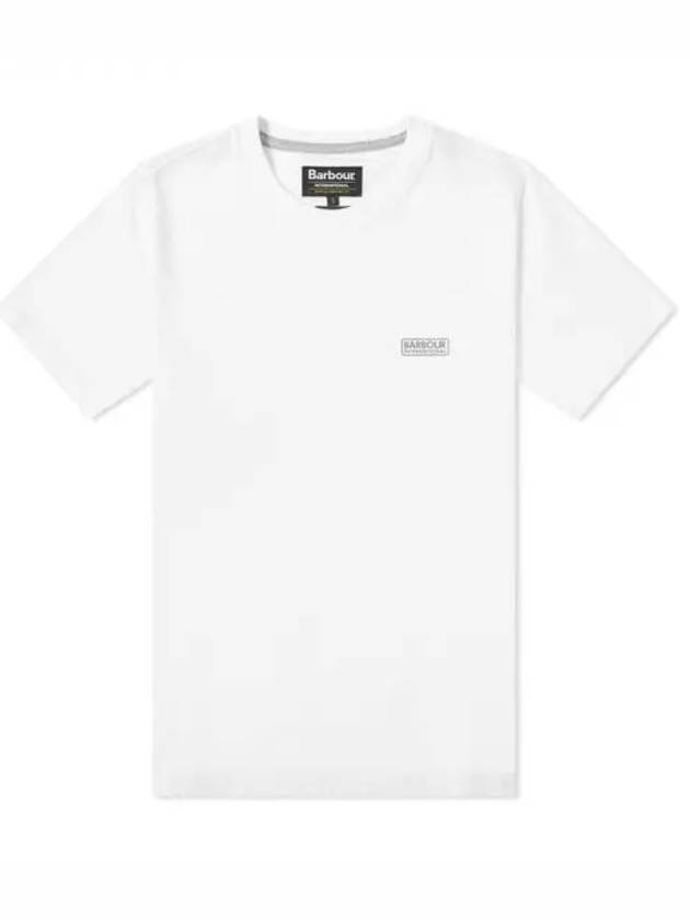 Men's International Small Logo Short Sleeve T-Shirt White - BARBOUR - BALAAN 2