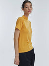 Half Turtleneck Short Sleeve Yellow - MANAVIS7 - BALAAN 3