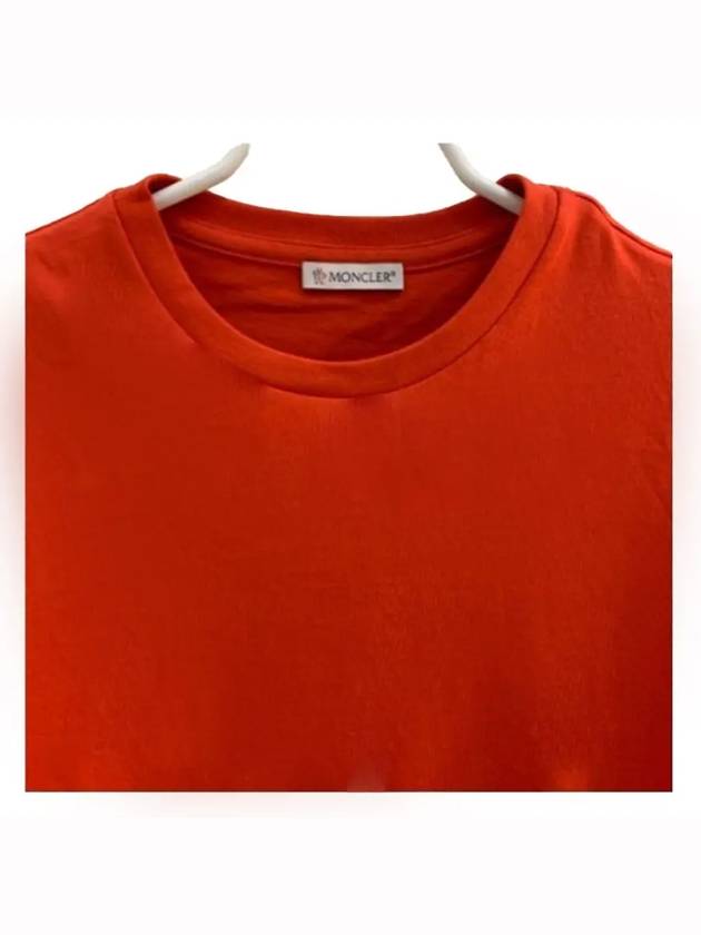 8C77810 V8161 349 Orange Women's Short Sleeve - MONCLER - BALAAN 3