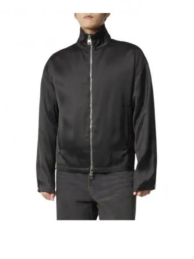 Viscose Zip-Up Jacket Black - ALEXANDER MCQUEEN - BALAAN 2