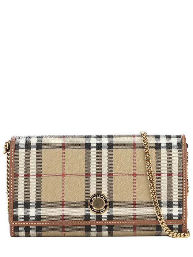 Vintage Check Chain Mini Cross Bag Archive Beige - BURBERRY - BALAAN 2