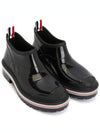 Men's Molde Rubber Garden Ankle Boots Black - THOM BROWNE - BALAAN 4