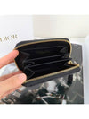 Caro Detachable Supple Cannage Calfskin Card Wallet Black - DIOR - BALAAN 7