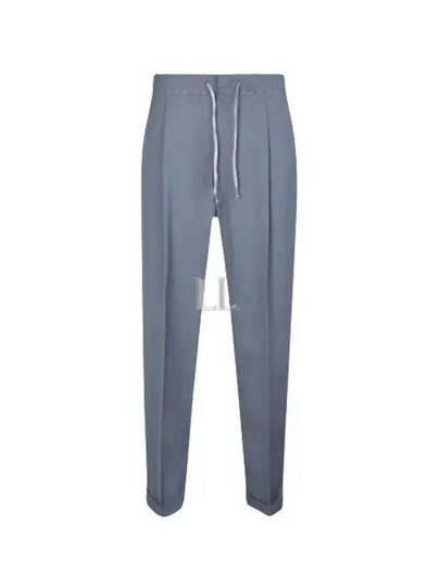 Poly Wool Twill Drawstring Straight Pants Storm Grey - MAISON MARGIELA - BALAAN 2