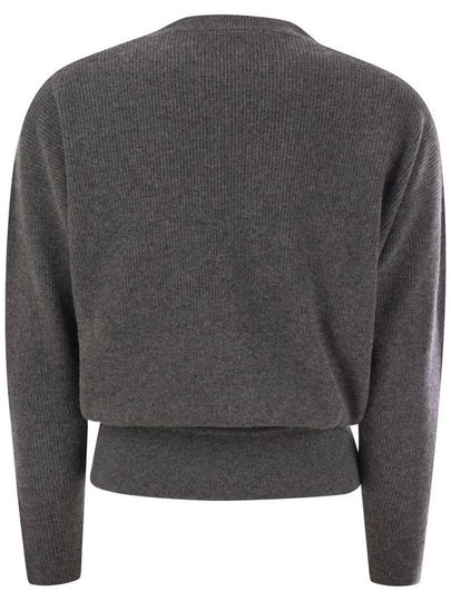 Cropped crew-neck sweater - FABIANA FILIPPI - BALAAN 2