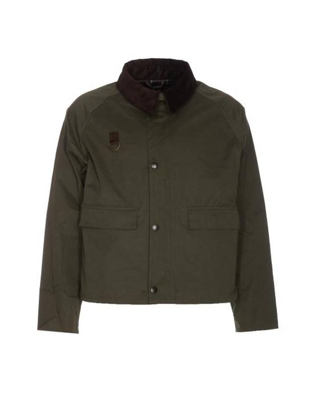 OS Spey Casual Zip Up Jacket Green - BARBOUR - BALAAN 1