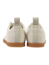 Women's Mesh Low-Top Sneakers Ivory - TOTEME - BALAAN 5