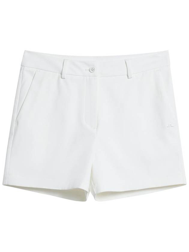 Women's Gwen Stretch Shorts White - J.LINDEBERG - BALAAN 2