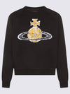 Time Machine Raglan Sweatshirt Black - VIVIENNE WESTWOOD - BALAAN 5