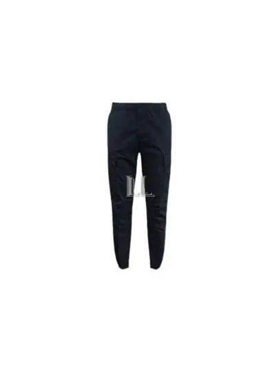 Banding Waist Tapered Cargo Straight Pants Navy - STONE ISLAND - BALAAN 2