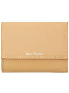 Logo Print Half Wallet Dawn Beige - ACNE STUDIOS - BALAAN 3