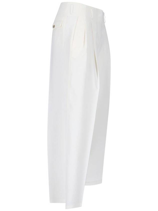 Straight Pants GWP01203P001382 11364 White - GOLDEN GOOSE - BALAAN 4