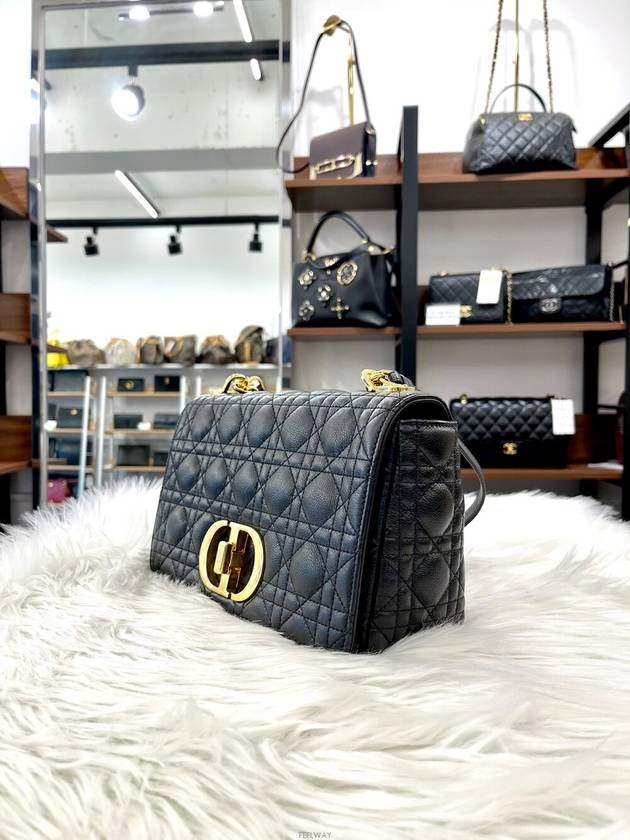 Daol Sangin Branch Caro Bag Medium Black M9242 Condition A 24 years - DIOR - BALAAN 5