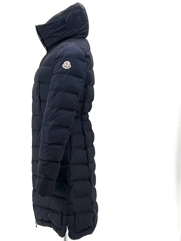 Flamette long padding navy - MONCLER - BALAAN 5