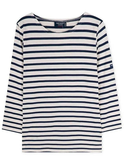 Galathee Striped Sailor Long Sleeve T-Shirt Blue - SAINT JAMES - BALAAN 2