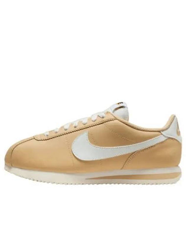 Women's Cortez Low Top Sneakers Sesame Sail - NIKE - BALAAN 1