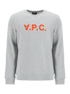 VPC Logo Crew Neck Sweatshirt Grey - A.P.C. - BALAAN 1