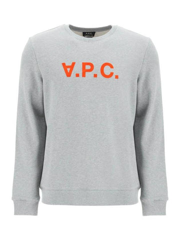 VPC Logo Crew Neck Sweatshirt Grey - A.P.C. - BALAAN 1