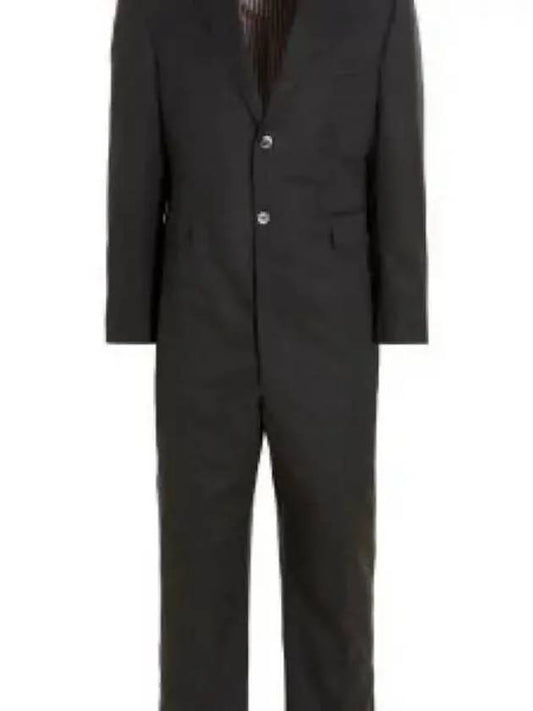 Men's Sports Coat Wool Jumpsuit Grey - THOM BROWNE - BALAAN 2