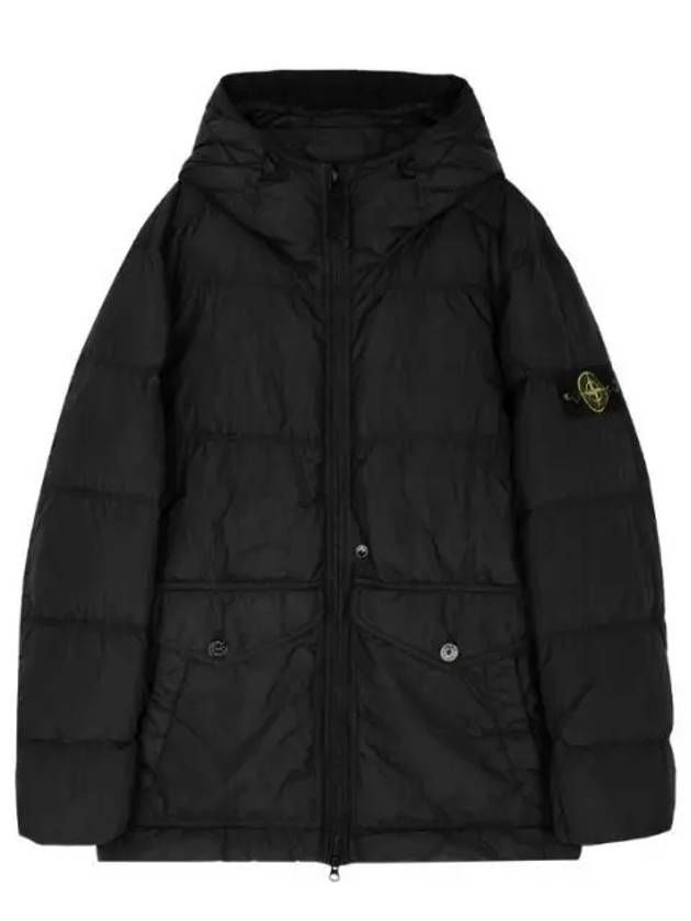 Crinkle Reps Re-Nylon Down Padding Black - STONE ISLAND - BALAAN 2