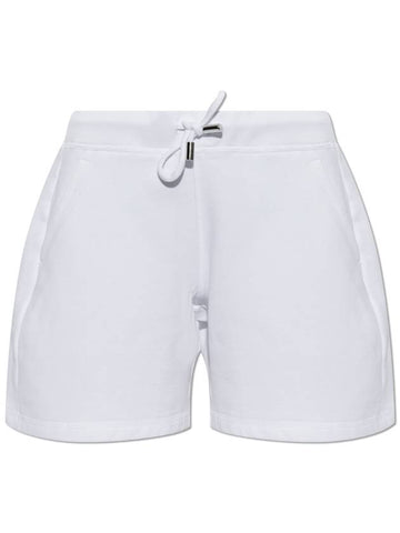 Dsquared2 Logo Shorts, Women's, White - DSQUARED2 - BALAAN 1