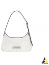 Platt Micro Leather Shoulder Bag White - ACNE STUDIOS - BALAAN 2