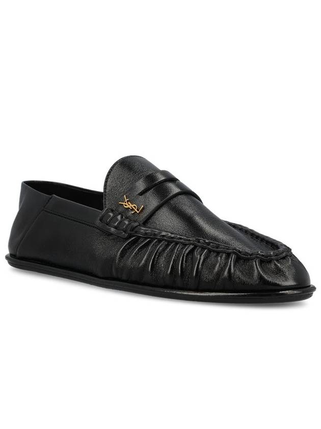 Saint Laurent  Flat shoes Black - SAINT LAURENT - BALAAN 2