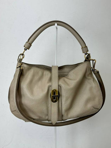 Beige Big Hobo Shoulder Bag 3TBUB020310 - BURBERRY - BALAAN 1