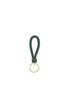 Intrecciato Lambskin Key Holder Green - BOTTEGA VENETA - BALAAN 2