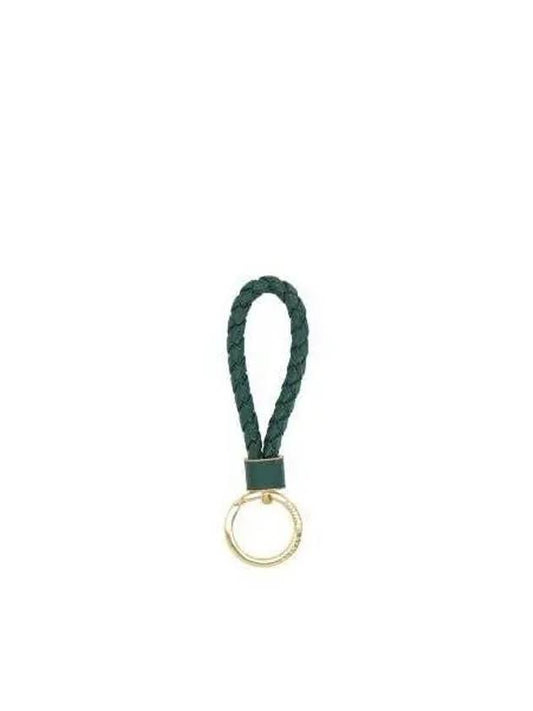 Intrecciato Lambskin Key Holder Green - BOTTEGA VENETA - BALAAN 2