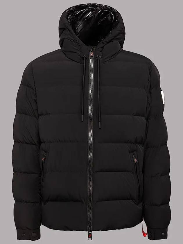 Quilted zip up hood goose down short padded jumper JP179 - IKALOOOK - BALAAN 5