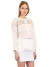 Isabel Marant Etoile VOILE CROCHET Shirt - ISABEL MARANT - BALAAN 2