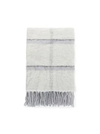 Alpaca muffler gray SAD222B911 - FABIANA FILIPPI - BALAAN 1