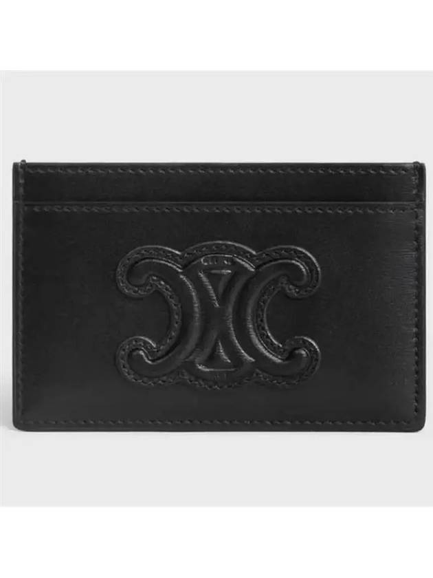 Coeur Triomphe Card Wallet Black - CELINE - BALAAN 2