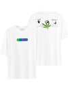 High with overfit short sleeve tshirt OMAA125S22JER0030155 - OFF WHITE - BALAAN 1