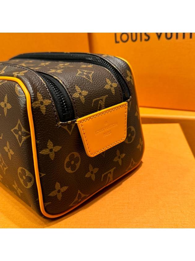 Dopp Kit Monogram Macassar Saffron Orange - LOUIS VUITTON - BALAAN 4