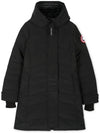 Lorette Hooded Padding Parka Black - CANADA GOOSE - BALAAN 3