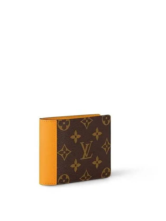 Multiple Monogram Macassar Half Wallet Yellow - LOUIS VUITTON - BALAAN 4