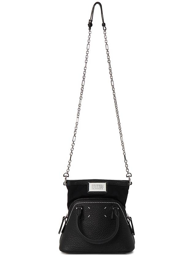 5AC Classique Micro Tote Bag Black - MAISON MARGIELA - BALAAN 9