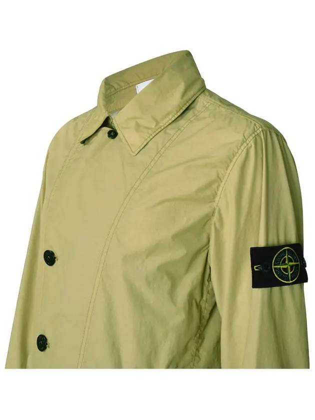 Wappen Naslan Light Watteau Watro Trench Coat Green - STONE ISLAND - BALAAN 5