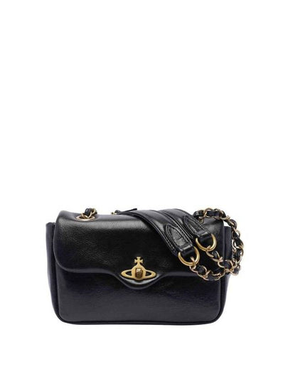 Anita Chain Shoulder Bag Black - VIVIENNE WESTWOOD - BALAAN 2