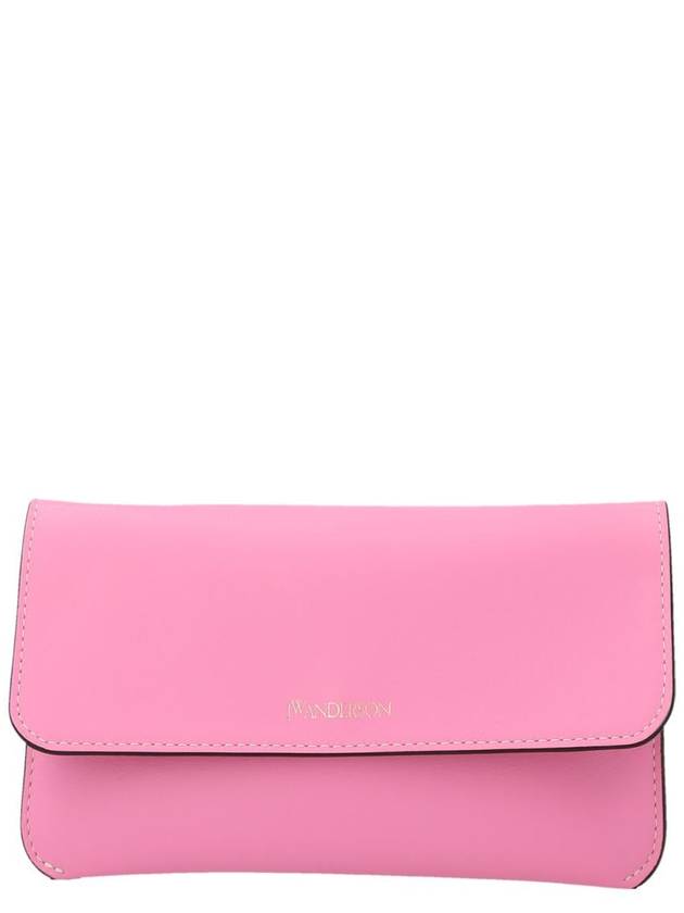 Logo Print Small Shoulder Bag Pink - JW ANDERSON - BALAAN 2