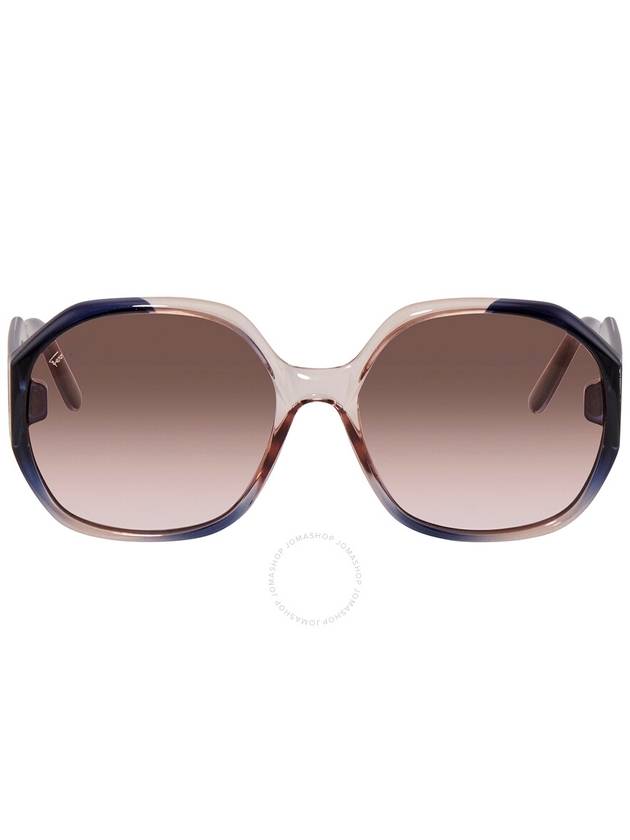 Women s Geometric Sunglasses Beige - SALVATORE FERRAGAMO - BALAAN 2