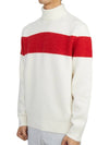 Wool Alpaca Golf Turtleneck White - J.LINDEBERG - BALAAN 3