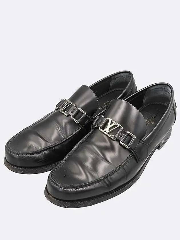 Smith Market black color loafer men s shoes - LOUIS VUITTON - BALAAN 5