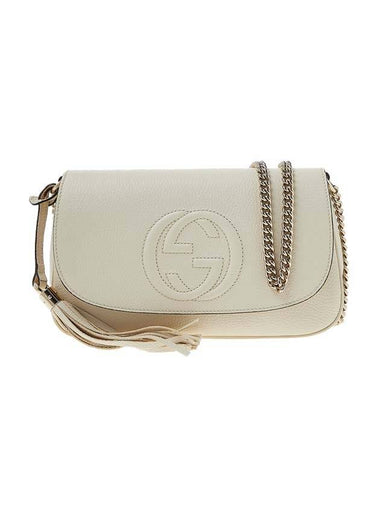 Soho Tassel Chain Cross Bag Ivory - GUCCI - BALAAN 1