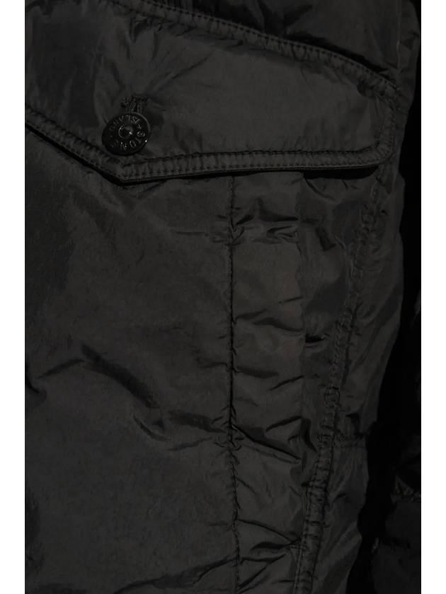 Crinkle Reps Re-Nylon Down Padding Black - STONE ISLAND - BALAAN 6