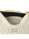 Wonder Matelasse Nappa Leather Shoulder Bag White - MIU MIU - BALAAN 11